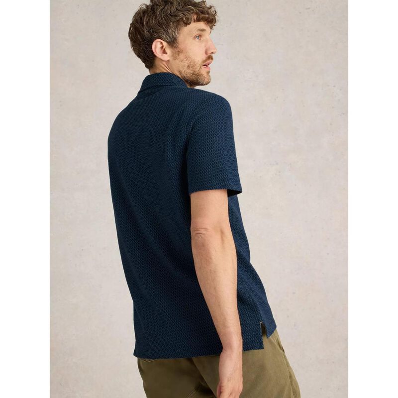 White Stuff Jacquard Polo image number 1